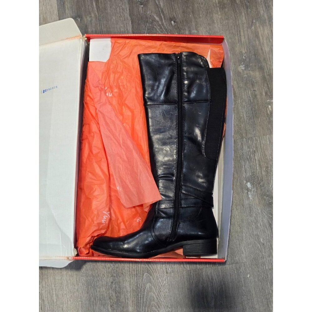 Yuu Rocio Riding Boots Black Size 9 - Picture 4 of 8